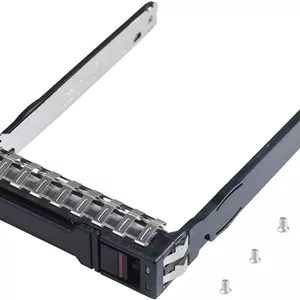 براکت نصب SSD 2.5 اینچی محفظه هارد دیسک P22892 P22892-001 سازگار با سرورهای HP Proliant DL325 DL385 Gen10/G10 Plus v2، نگهدارنده HDD به همراه 4 عدد پیچ نصب