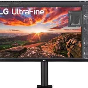 مانیتور ال ای دی LG UltraFine 32UN880-B - 32 اینچ (31.5 اینچ قابل مشاهده) - 3840 x 2160 4K @ 60 هرتز - Nano IPS - 350 cd/m² - 1000:1 - HDR10 - 5 میلی‌ثانیه - 2xHDMI, DisplayPort, USB-C - بلندگوها - مشکی مات