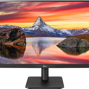 مانیتور 24 اینچی ال‌جی مدل 24MP400-B با کیفیت Full HD (1920x1080)، پنل IPS، طراحی تقریبا بدون حاشیه در 3 طرف، AMD FreeSync و OnScreen Control - مشکی