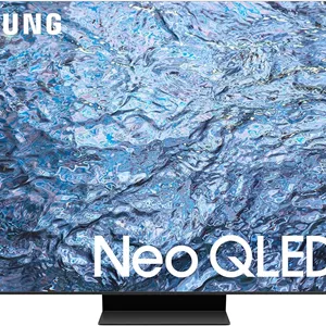 تلویزیون 75 اینچ سامسونگ 8K Neo QLED HDR با پردازنده کوانتومی عصبی، صفحه نمایش Infinity مدل QE75QN900CUXZN - 1 سال گارانتی (مدل 2023 - نسخه بین المللی) (بازسازی شده)