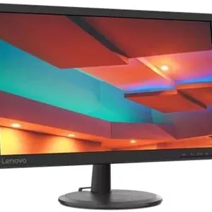 مانیتور 21.5 اینچی FHD TN لنوو مدل C22-20، با زمان پاسخگویی 5 میلی‌ثانیه، دارای پورت‌های VGA و HDMI، همراه با کابل VGA - مشکی کلاغی، 3 سال گارانتی، 62A7KAT1UK