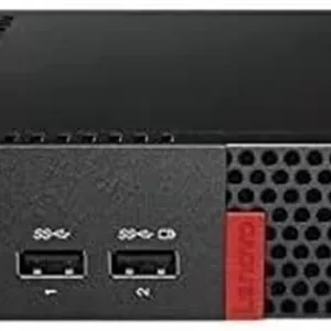 کامپیوتر رومیزی کوچک Lenovo ThinkCentre M910Q، پردازنده Intel Core i7-6700T تا 3.6 گیگاهرتز، 32 گیگابایت رم، 1 ترابایت NVMe SSD، پشتیبانی از 3 مانیتور 4K از طریق DisplayPort، HDMI، Wi-Fi AC، بلوتوث - Windows 11 Pro (بازسازی شده)
