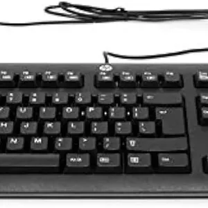 کیبورد باریک USB اچ پی (UK)