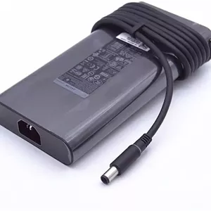 شارژر باریک 240W 180W برای لپ تاپ های گیمینگ Dell Alienware m15 m17 R2 R3 R4 R5 R6 R7 P87F P109F P37E P41E P45E P50E، آداپتور برق AC 19.5V 12.3A/9.23A
