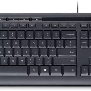 صفحه کلید و ماوس سیم دار مایکروسافت مدل Desktop 600 (QWERTY) - مشکی