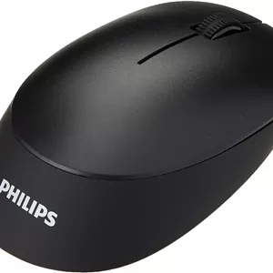 ماوس بی سیم فیلیپس SPK7407B - اتصال بی سیم 2.4 گیگاهرتزبلوتوث 3.0/5.0، 4 دکمه، حسگر اپتیکال 1600 PPP، ارگونومیک برای دست راست و چپ