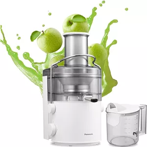 آبمیوه گیری 1000 وات پاناسونیک با چرخشگر تمام فلزی برای حداکثر عصاره گیری؛ ظرفیت بزرگ 2.0 لیتری - MJ-CB100
