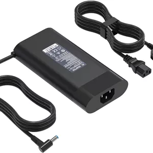 شارژر لپ تاپ 200 وات 19.5 ولت 10.3 آمپر ZoraVson برای Omen 15 17، HP Pavilion Gaming 15 16 17، ZBook Fury Create Studio Power 15 17 G3 G4 G5 G6 G7 G8، TPN-LA21 TPN-DA10 ADP-200HB B آداپتور برق