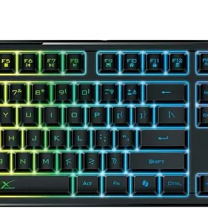 کیبورد گیمینگ Genius Scorpion K7 RGB با نورپردازی، انگلیسی/عربی، USB