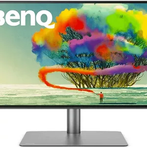 مانیتور بنکیو PD2725U تاندربولت 3 برای مک بوک 27 اینچ 4K UHD | پوشش 100% Rec.709 و sRGB، 95% P3 | IPS | DeltaE≤3 | Pantone | گزارش کالیبراسیون | ارگونومیک | USB-C (65W) | Daisy Chain، مشکی