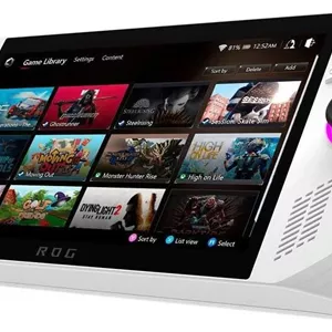 کنسول بازی دستی ASUS ROG Ally با صفحه نمایش 7 اینچی 120 هرتز FHD 1080p - پردازنده AMD Ryzen Z1 Extreme - 512 گیگابایت - مدل سفید: RC71L-ALLY.Z1X_512