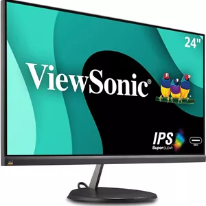 مانیتور 24 اینچی بدون حاشیه ویوسونیک VX2485-MHU با کیفیت 1080p و پنل IPS و پورت USB 3.2 Type C