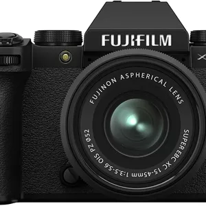 دوربین دیجیتال بدون آینه فوجی فیلم X S10 با لنز XF15 45 میلی‌متری، مشکی، 16670106، XS10، کیت 15-45