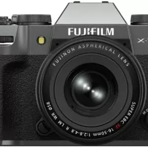 کیت دوربین فوجی فیلم X-T50 نقره ای زغالیلنز XF16-50mm