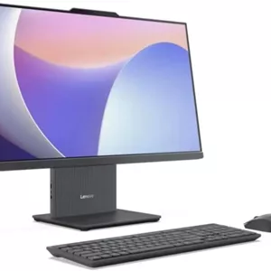 کامپیوتر همه کاره لنوو IdeaCentre - پردازنده نسل سیزدهم Intel Core i5-13420H - رم 16 گیگابایت DDR5 - حافظه 512 گیگابایت SSD - کارت گرافیک Intel UHD - ویندوز 11 هوم - دوربین 5 مگاپیکسل - کیبورد و ماوس بی‌سیم - WiFi 6 - رنگ خاکستری Luna - مدل 24IRH9 AIO با صفحه نمایش 23.8 اینچ FHD