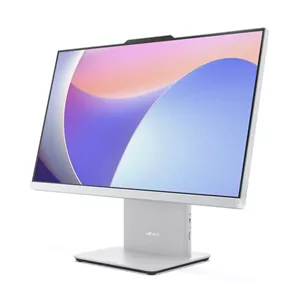 کامپیوتر همه کاره لنوو AIO 24IRH9 با صفحه نمایش 23.8 اینچی FHD Anti Glare IPS 100Hz، پردازنده Core i7-13620H، رم 16 گیگابایتی، حافظه SSD 512 گیگابایتی، گرافیک UHD یکپارچه، بلندگوهای 2X3W HARMAN، کیبورد و ماوس بی سیم انگلیسی-عربی، ویندوز 11، خاکستری ابری [F0HN0084AX]