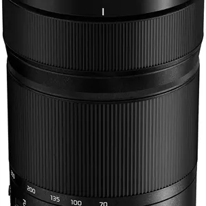 لنز دوربین پاناسونیک LUMIX S Series، 70-300mm F4.5-5.6 Macro O.I.S. لنز قابل تعویض L Mount برای دوربین های دیجیتال فول فریم بدون آینه مشکی