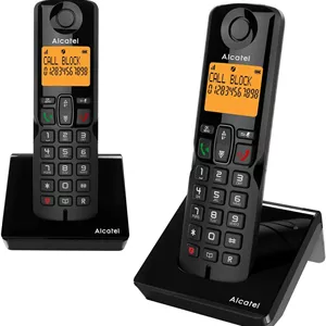 تلفن بی سیم آلکاتل S280 Duo مشکی