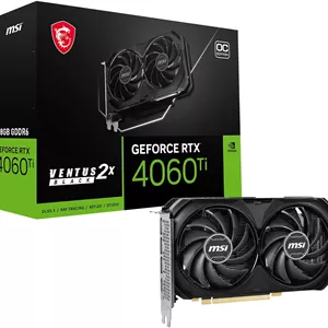 گرافیک کارت MSI GeForce RTX 4060 Ti VENTUS 2X 8GB OC 18 Gbps