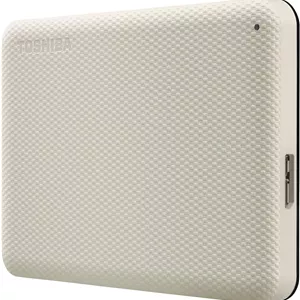 هارد اکسترنال قابل حمل توشیبا Canvio Advance با ظرفیت 1 ترابایت، USB 3.2، سفید - HDTCA10EW3AA