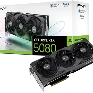 کارت گرافیک PNY GeForce RTX 5080 با سه فن