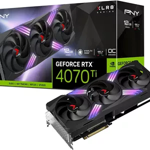 کارت گرافیک PNY GeForce RTX 4070 Ti 12GB XLR8 Gaming Verto Epic-X RGB اورکلاک شده با سه فن و DLSS 3
