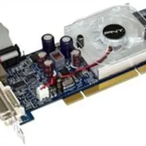 کارت گرافیک PNY GeForce 8400GS 512MB DDR2 PCI DVI VGA با پروفایل پایین مدل VCG84512SPPB
