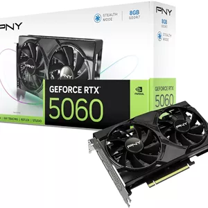 کارت گرافیک PNY GEFORCE RTX™ 5060 8GB Dual Fan DLSS 4