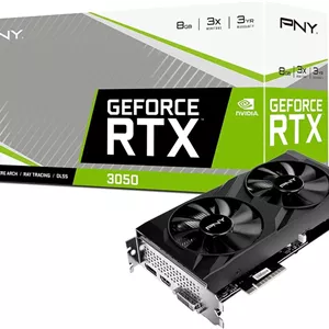 کارت گرافیک PNY GeForce RTX™ 3050 8GB Verto Dual Fan
