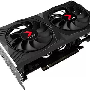 کارت گرافیک NV RTX4060 8GB GDDR6 128BITS XLR8 DUAL FAN VERTO PNY VCG40608DFXPB1-O