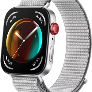 ساعت هوشمند HUAWEI WATCH FIT 3، نمایشگر 1.82 اینچی AMOLED، طراحی فوق‌العاده باریک، مدیریت کامل تناسب اندام، عمر باتری بادوام، سازگار با iOS و Android، خاکستریقمقمه اختصاصی