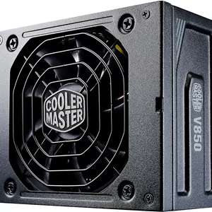 منبع تغذیه Cooler Master V850 SFX Gold با توان 850 وات و 24 پین ATX مشکی