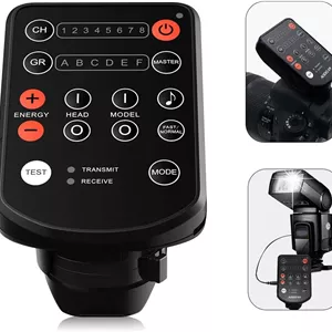فلاش تریگر بی‌سیم AODELAN برای Canon، Sony، Nikon، Olympus، Fujifilm، Panasonic، Samsung جایگزین P-rofoto 901031 Air Remote