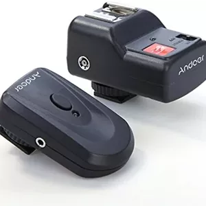 فلاش تریگر یونیورسال Andoer 4 کانال بی سیم از راه دور اسپیدلایت فلاش تریگر یونیورسال 1 فرستنده و 1 گیرنده
