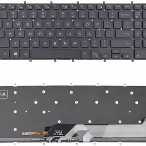صفحه کلید لپ تاپ نور پس زمینه TLBTEK جایگزین سازگار با Dell Inspiron 15-3580 15-3581 15-3582 15-3583 15-3584 15-3585 15-3590 15-3593 15-5565 15-5567 15-5575 15-5583 15-7566 17-3585 Series