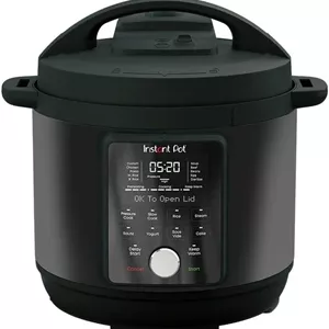زودپز چندکاره Instant Pot Duo Plus با عملکرد فوق العاده آرام 9 در 1: پخت تحت فشار، پخت آرام، پخت برنج، بخارپز، تفت دادن، تهیه ماست، سو وید، پخت کیک، گرم نگه داشتن. درب قابل شستشو در ماشین ظرفشویی، 2 سال گارانتی سازنده