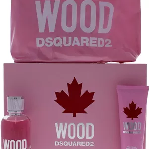 ست ادو تویلت زنانه DSQUARED2 Wood حجم 100 میلی لیترلوسیون بدن 100 میلی لیترکیف، 200 میلی لیتر