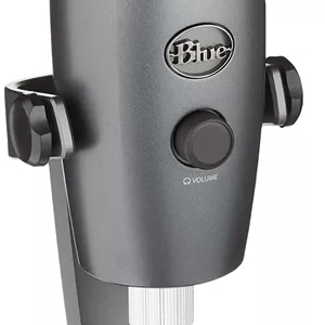 میکروفون USB پریمیوم Logitech for Creators Blue Yeti Nano برای ضبط و استریمینگ - خاکستری سایه