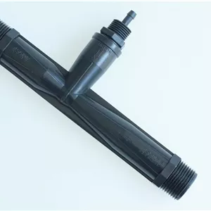 ونتوری تزریق PVDF کیملا 1 اینچ، تزریق ونتوری اختلاط گاز-مایع برای ژنراتور ازن، آبیاری کود کشاورزی، تصفیه فاضلاب، دستگاه دوزینگ، دستگاه جت