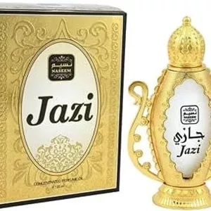 عطر روغنی جازی نسیم پرفیومز با رایحه ملایم ادو پرفیوم مردانه و زنانه 20 میلی لیتر