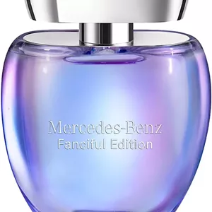 ادکلن زنانه مرسدس بنز فانسفول ادو تویلت - 3 Fl Oz - عطر زنانه - رایحه مرکباتی و مشک - عطر لوکس ماندگار با رایحه ماندارین، گل رز و چوب عنبر