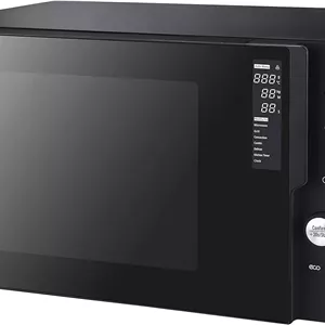 مایکروویو 28 لیتری شارپ مدل R-28Cn(K) با توان 2500 وات، کاملا دیجیتالی با قابلیت پخت ترکیبی/گریل/گرم کردن مجدد - مشکی