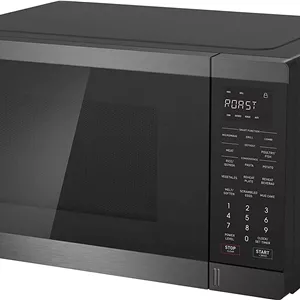 مایکروویو ترکیبی 34 لیتری شارپ با تکنولوژی اینورتر هوشمند و گریل، مدل R-34Gri-Bs3، مشکی استیل ممتاز
