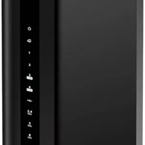 روتر NETGEAR Nighthawk Tri-Band WiFi 7 (RS300) - سرعت بی سیم BE9300 (تا 9.3 گیگابیت بر ثانیه) - پوشش تا 232 متر مربع، 100 دستگاه - پورت اینترنت 2.5 گیگ