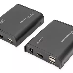 اکستندر HDMI KVM، 120 متر، فول اچ دی، 1080p از طریق کابل شبکه (Cat 5, 5E, 6)