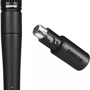 میکروفون ساز Shure SM57، داینامیکرابط دیجیتال Shure MVX2U XLR به USB با جک هدفون