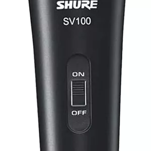 میکروفون وکال Shure Sv100 X (بازسازی شده)، مشکی