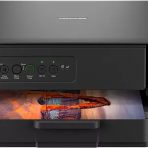 پرینتر جوهرافشان مخزن دار بی سیم همه کاره Brother مدل DCP-T430W، چاپ بی سیم و موبایل، طراحی فوق العاده جمع و جور
