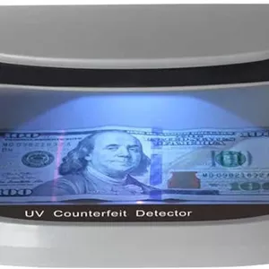 دستگاه تشخیص اسکناس تقلبی CRONY AL-09 با اشعه UV، دستگاه مینی و قابل حمل برای تشخیص اسکناس تقلبی با UV