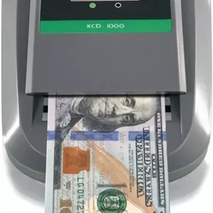 دستگاه تشخیص اسکناس تقلبی قابل حمل Kolibri KCD-1000 با قابلیت تشخیص 4 طرفه، دارای تشخیصگر UV، مغناطیسی و مادون قرمز، نشانگر آسان قبولی/رد (KCD-1000)